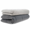 Minky Grise | SMALL 48x72'' | 15 LB